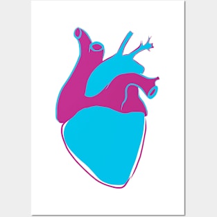 Minimalist Heart Art - Pocket Posters and Art